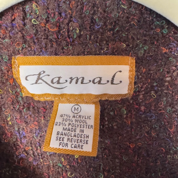 Kamal vintage wool blend cardigan - Picture 5 of 10